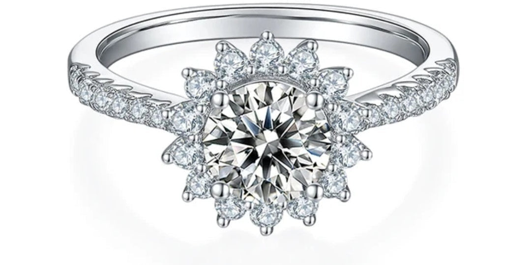 MOISSANITE DIAMOND RINGS