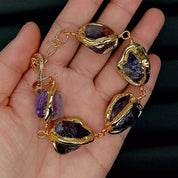 Rough nugget bracelet