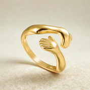 925 Silver Retro Embrace Ring