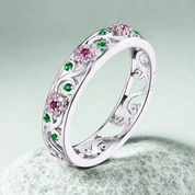 925 Sterling Silver Garden Ring