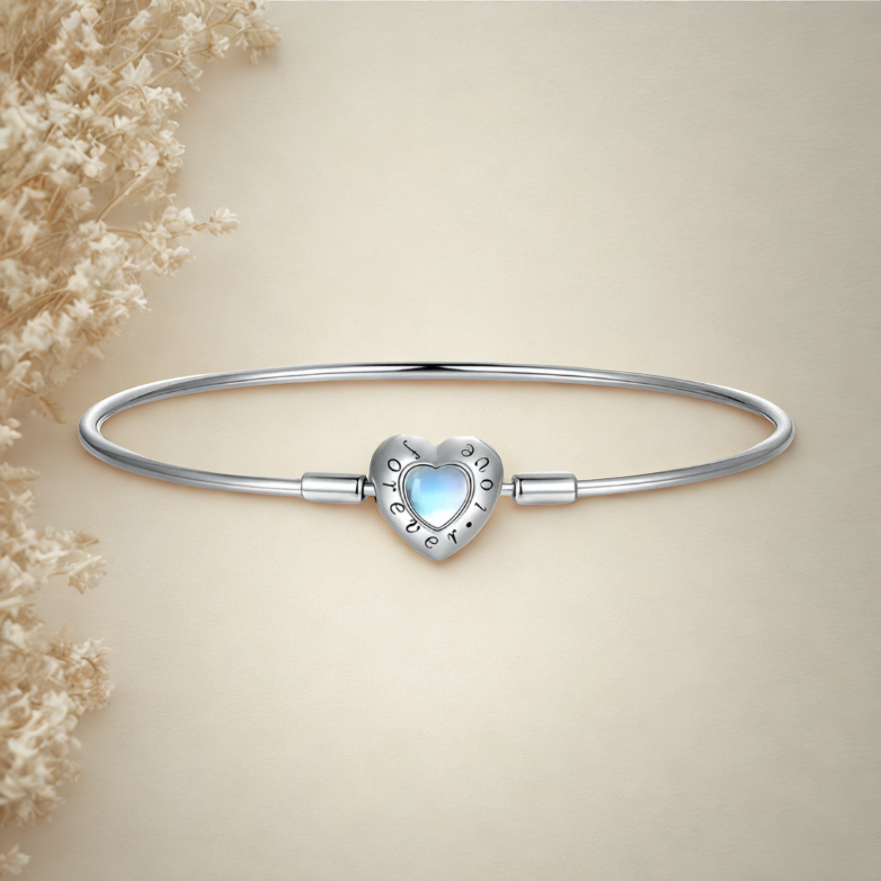 925 Sterling Silver Heart Bracelet
