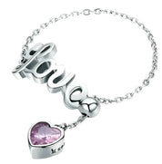 925 Sterling Silver Love Letter Ring by ariastop
