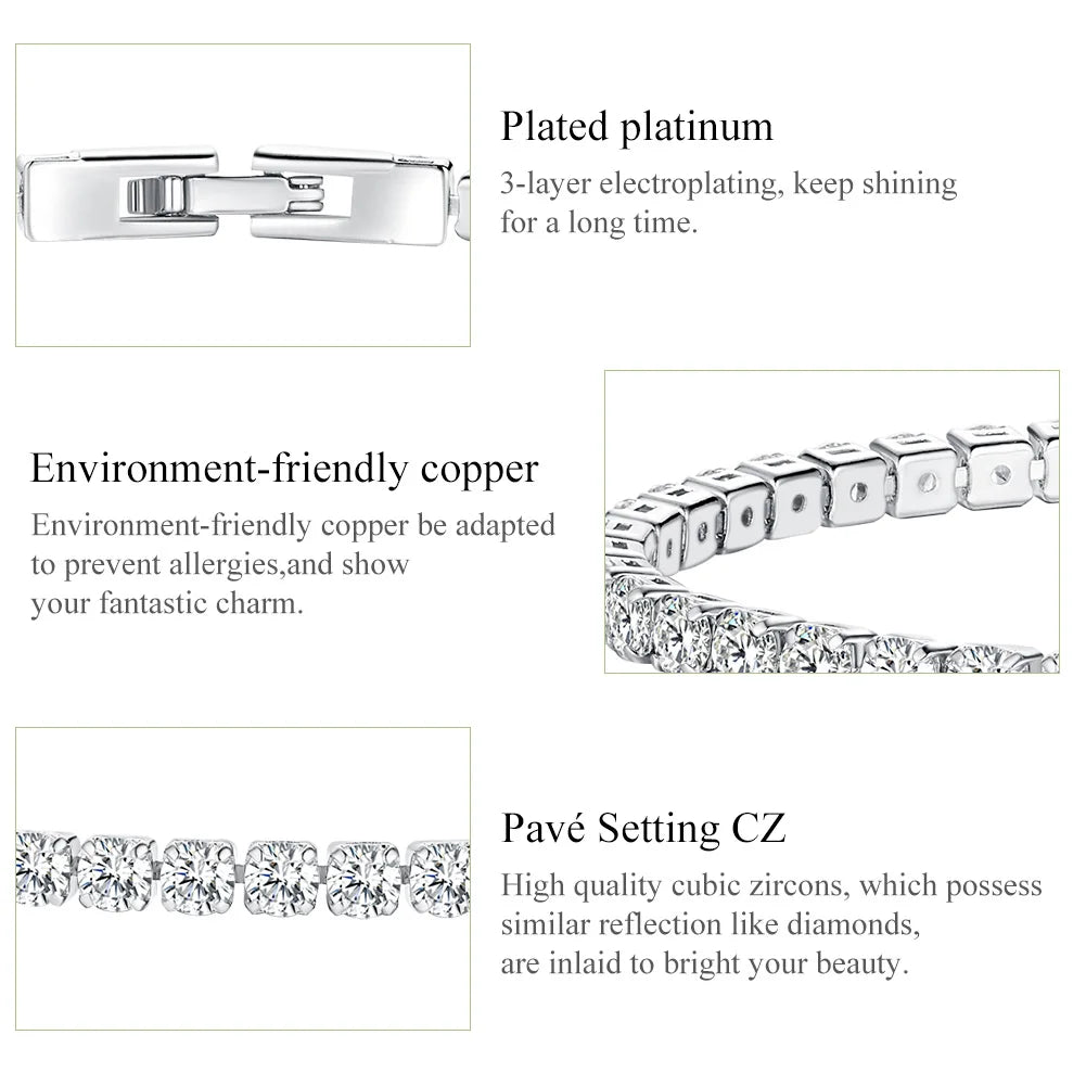 925 Sterling Silver Charm Bracelet