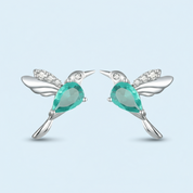 Elegant 925 Sterling Silver Hummingbird Earrings for Every Occasion