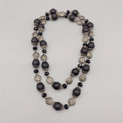 Matte Black Onyx Long Necklace