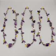 Citrine & Amethyst Necklace