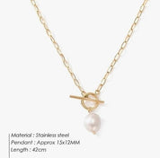 Freshwater Cultured Baroque Pearl Necklace