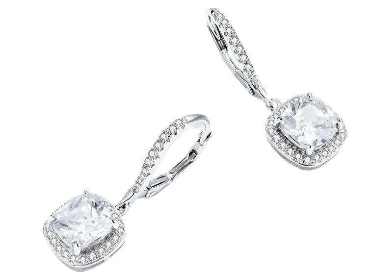 925 Sterling Silver Drop Earrings
