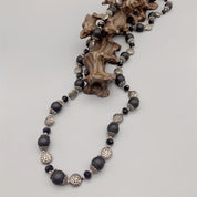 Matte Black Onyx Long Necklace