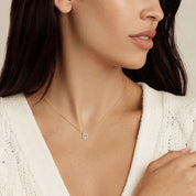 S925 Sterling Silver Wedding Gem Necklaces 1 Carat 1ct Pear Shaped Moissanite Halo Waterdrop Necklace Pendant for Women