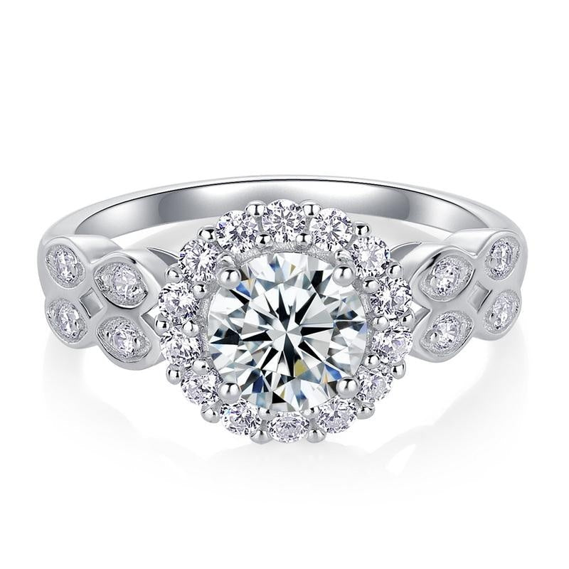 Oval Cut Vintage Halo Ring