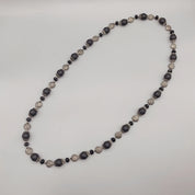 Matte Black Onyx Long Necklace
