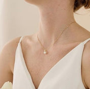 Freshwater Round Pearl Pendant Necklace