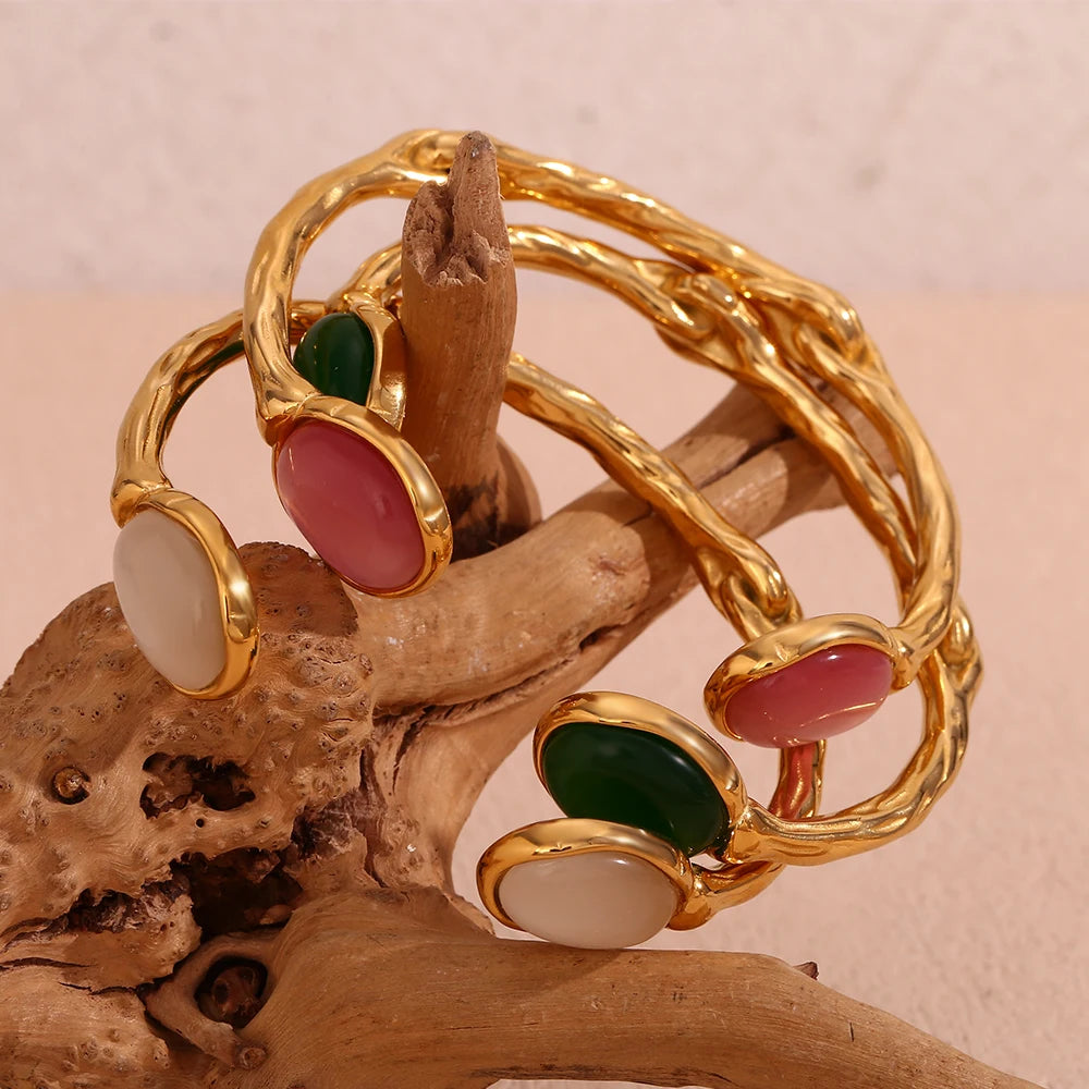 Natural Gemstone Bracelet