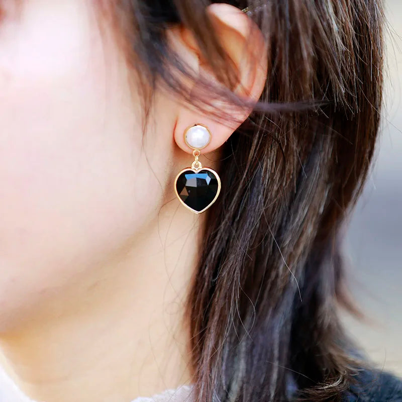 Heart Shape Stud Earring