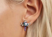 925 Sterling Silver Bird Earrings