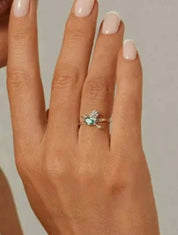 925 Sterling Silver Hummingbird Ring