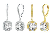 925 Sterling Silver Drop Earrings