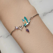 Shop Elegant 925 Sterling Silver Kingfisher Bracelet Online