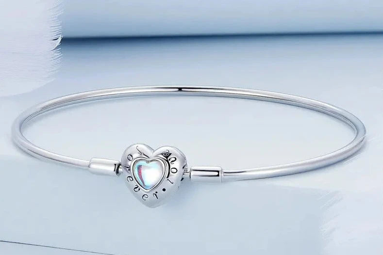 925 Sterling Silver Heart Bracelet