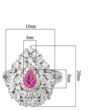 Water Drop Cubic Zirconia Necklace Set