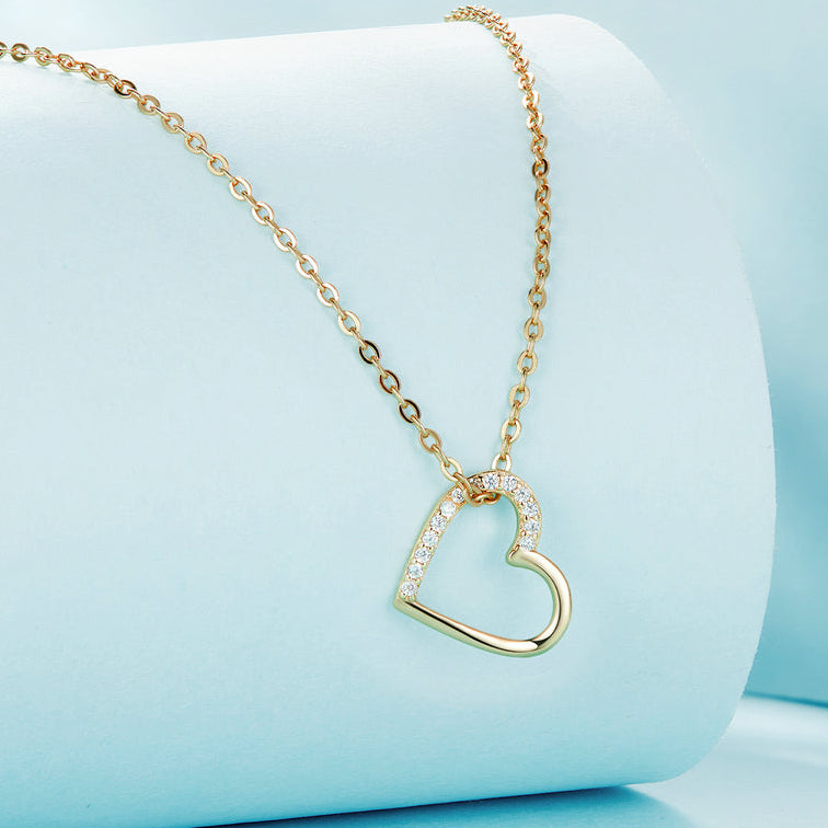 925 Sterling Silver love Pendant Necklace