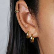 925 Silver Hoop Earrings (6-10mm)