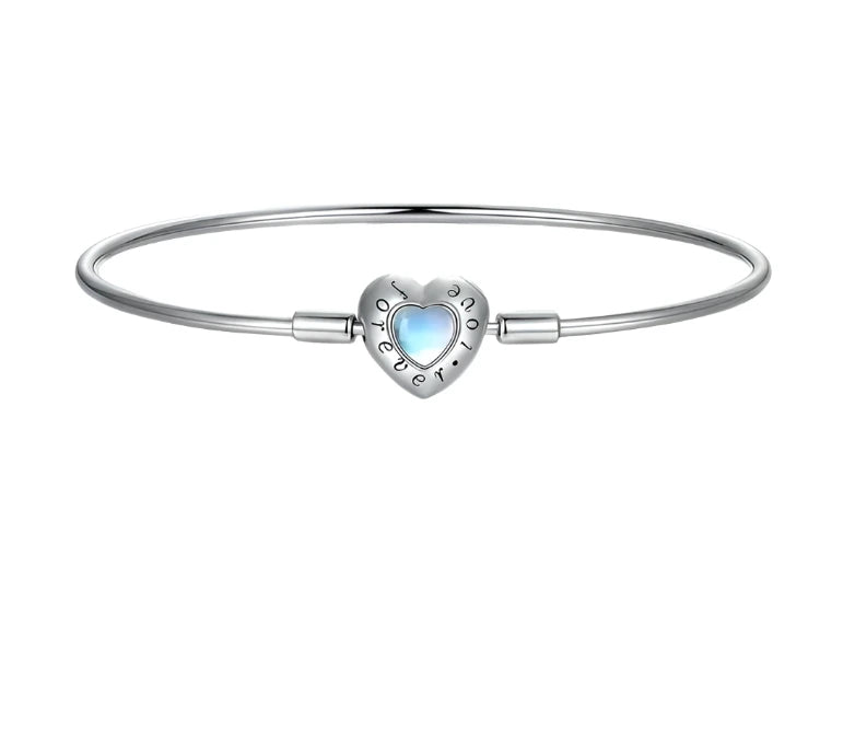 925 Sterling Silver Heart Bracelet