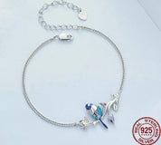 Shop 925 Sterling Silver Kingfisher Bracelet for Elegant Style