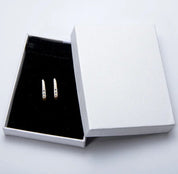 925 Silver 2MM 0.21CT Moissanite diamond hoop clip Earrings