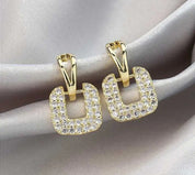 925 Silver 1.6mm 0.1CT Moissanite Drop Earrings