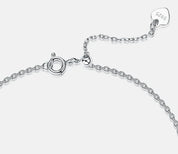 925 Silver Natural Moss Agate Bracelet