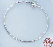 925 Sterling Silver Heart Bracelet