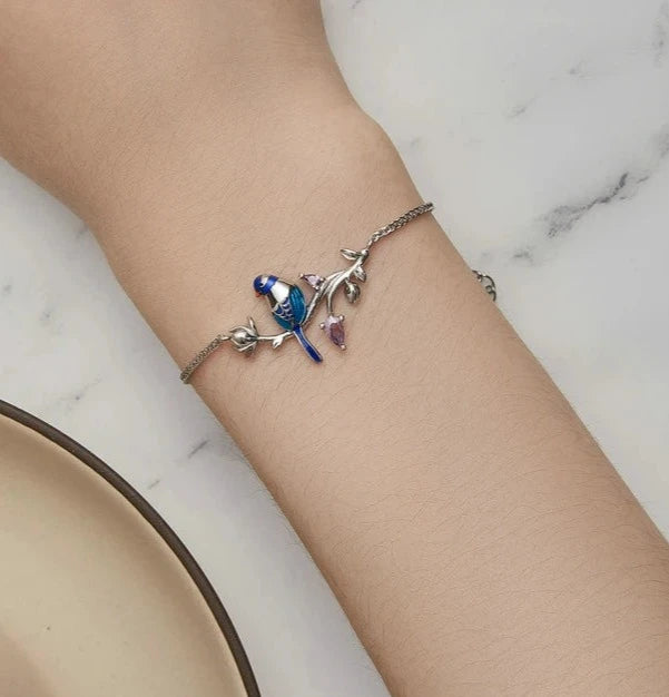 Shop 925 Sterling Silver Kingfisher Bracelet for Elegant Style