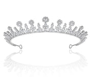 Unique Cubic Zirconia Hair Crown