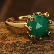 Natural Gemstone Ring