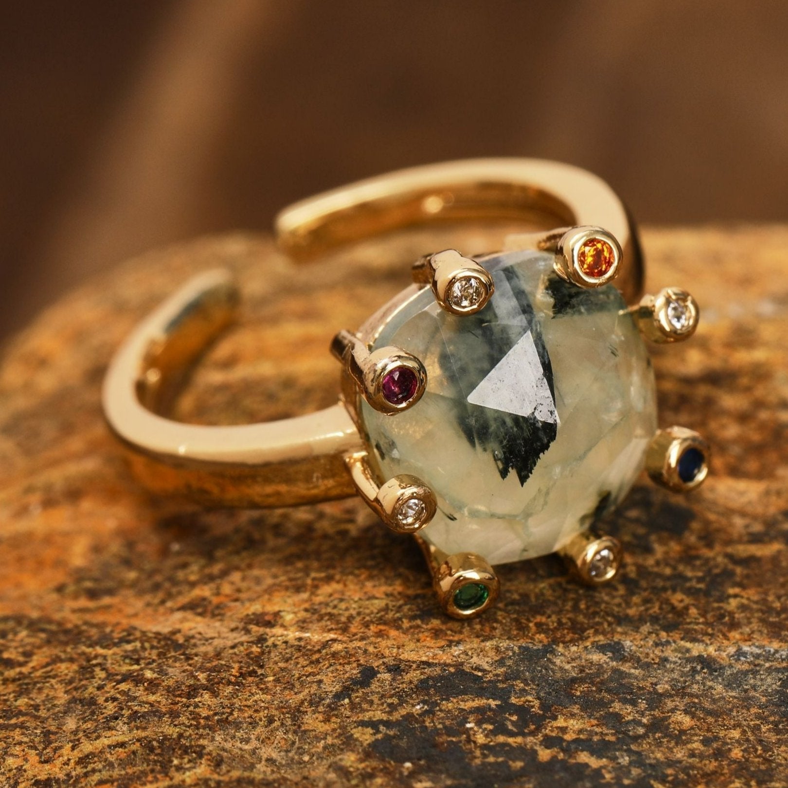 Natural Gemstone Ring