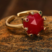 Natural Gemstone Ring