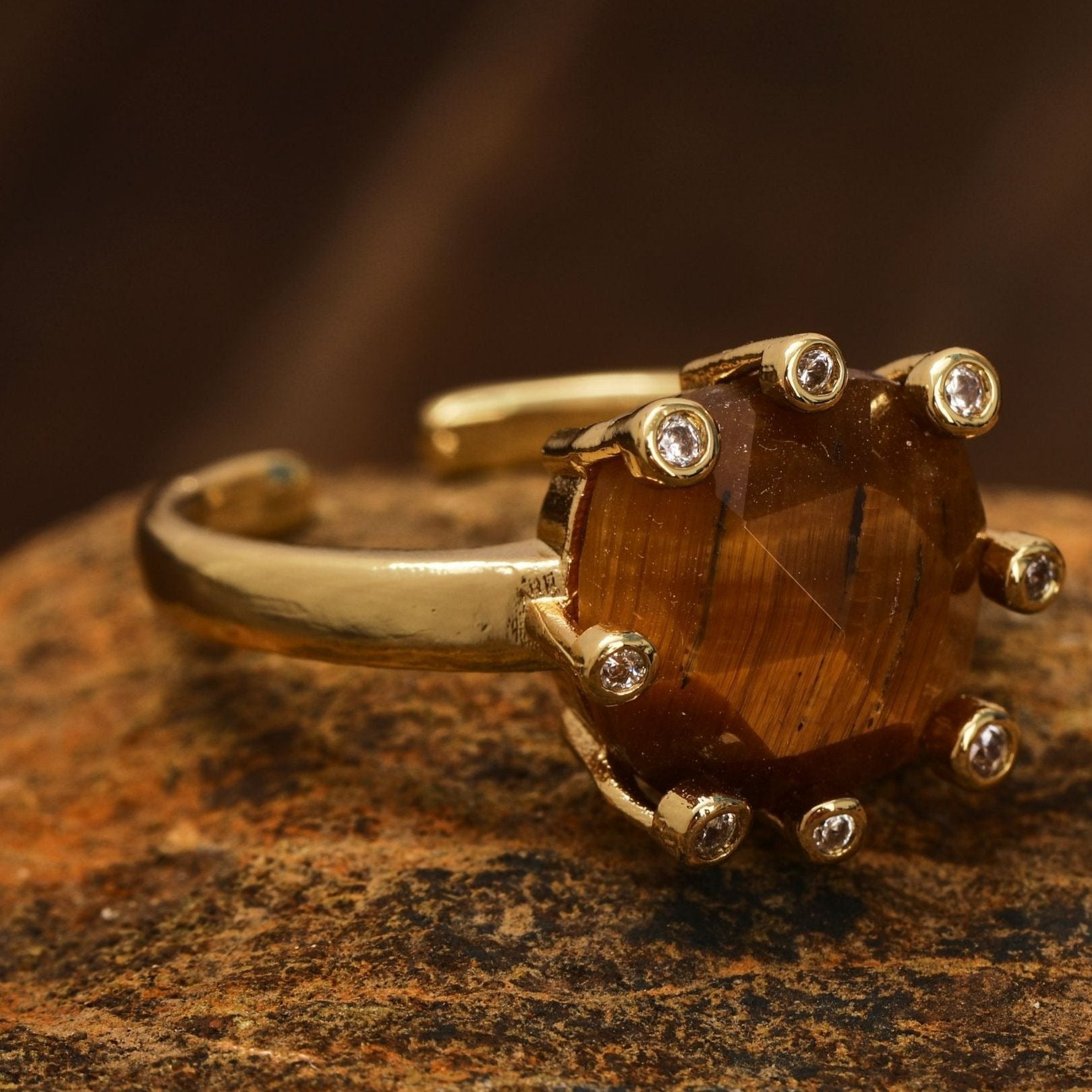 Natural Gemstone Ring