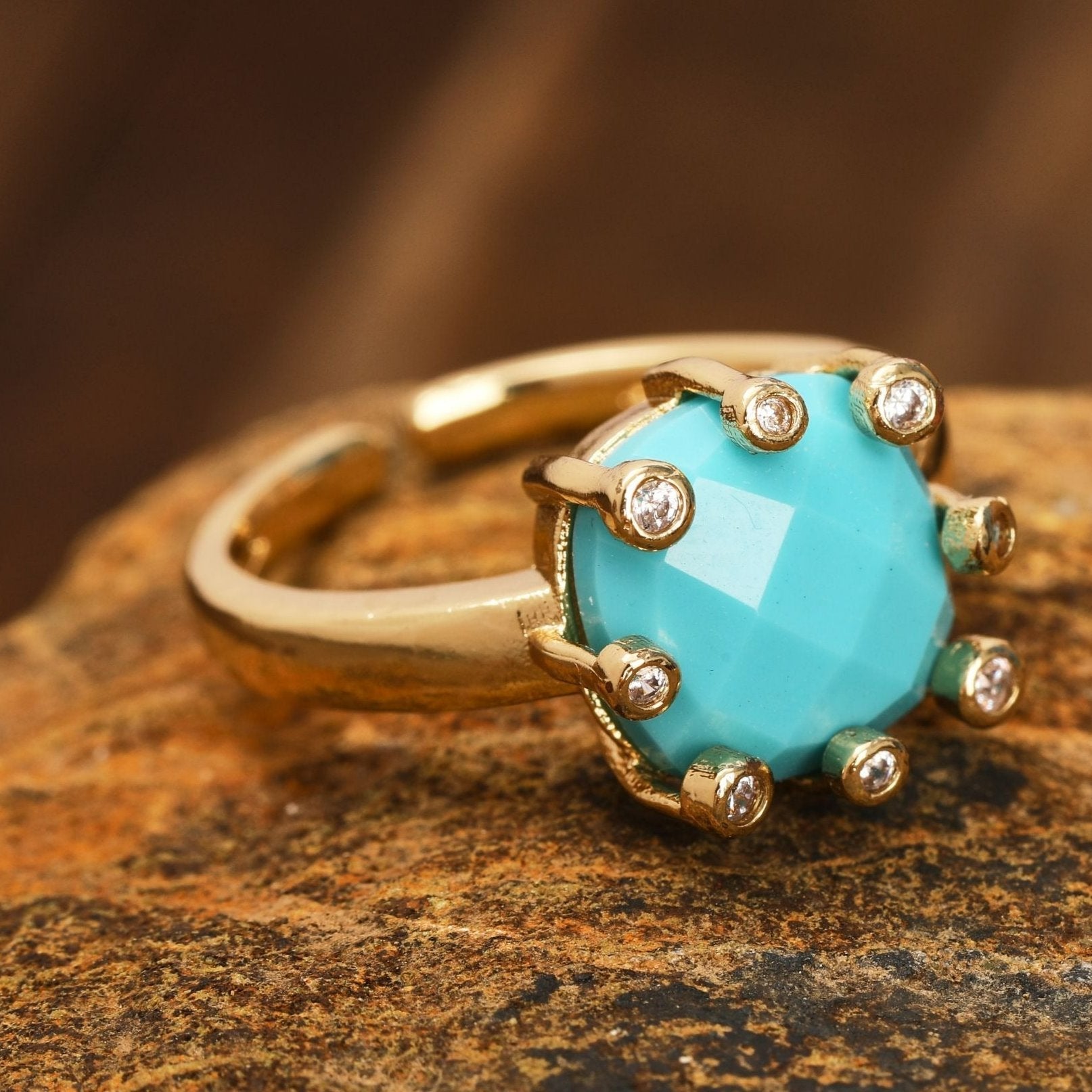 Natural Gemstone Ring