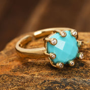 Natural Gemstone Ring