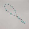 Natural Turquoise Stone Necklace for Women