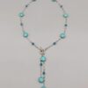 Natural Turquoise Stone Necklace for Women